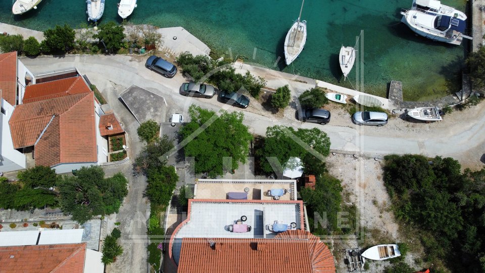 Freistehendes Haus, zwei Etagen, 1. Reihe zum Meer, Zaglav auf Dugi otok