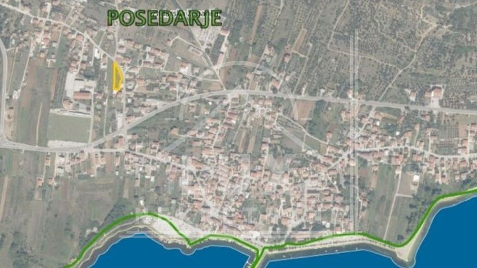 Building land 947 m2, Posedarje near Zadar, 700 meters from the sea