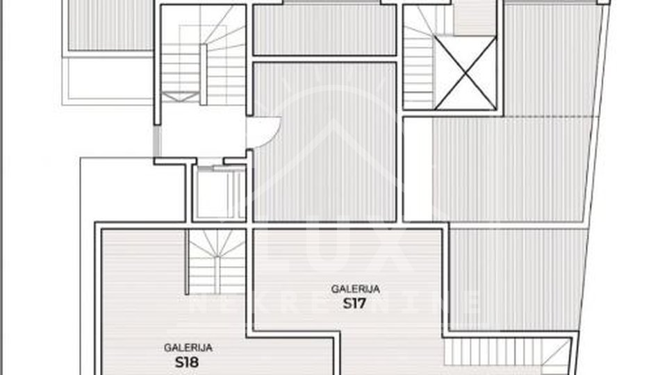 Zwei- und Dreizimmerwohnungen mit Galerien, Zadar, Vidikovac, Neubau, Meerblick
