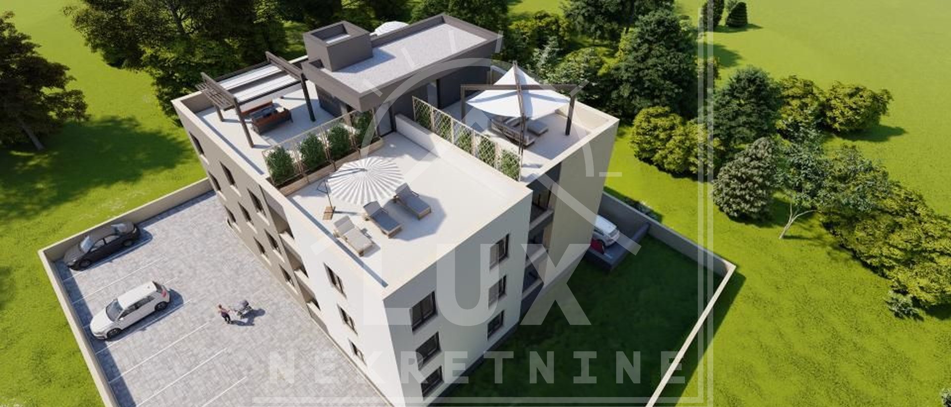 One-room apartment on the 1st floor, Zadar, Vidikovac, NEW CONSTRUCTION