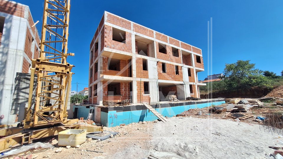 Apartment mit zwei Schlafzimmern, Zadar, Plovanija, Neubau