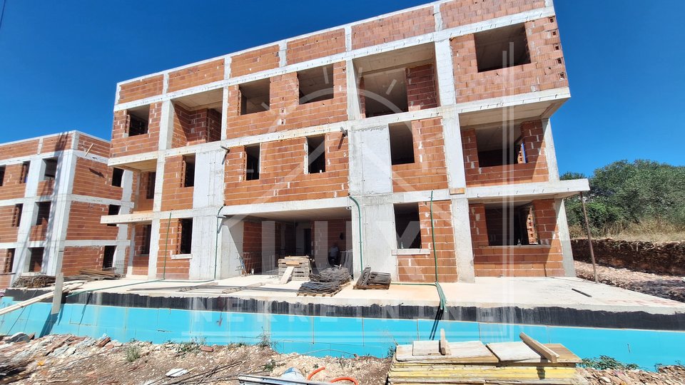 Apartment, two bedrooms, Zadar, Plovanija, new building