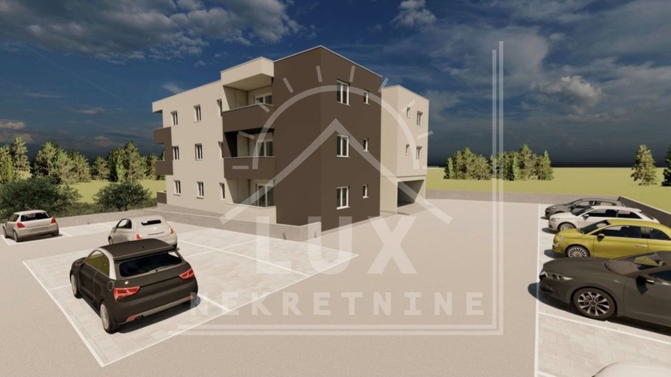 One-room apartment on the ground floor, Zadar /VRULJICA/ NEW BUILDING