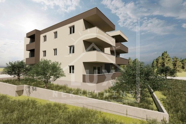 Zweizimmerwohnung im 1. Stock, Zadar /VRULJICA/ NEUES GEBÄUDE