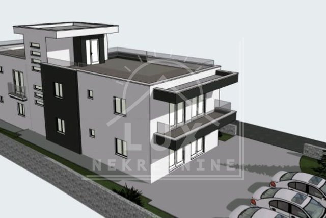 Two-room apartment on the ground floor with a garden, Vrsi (Mulo) NEW CONSTRUCTION