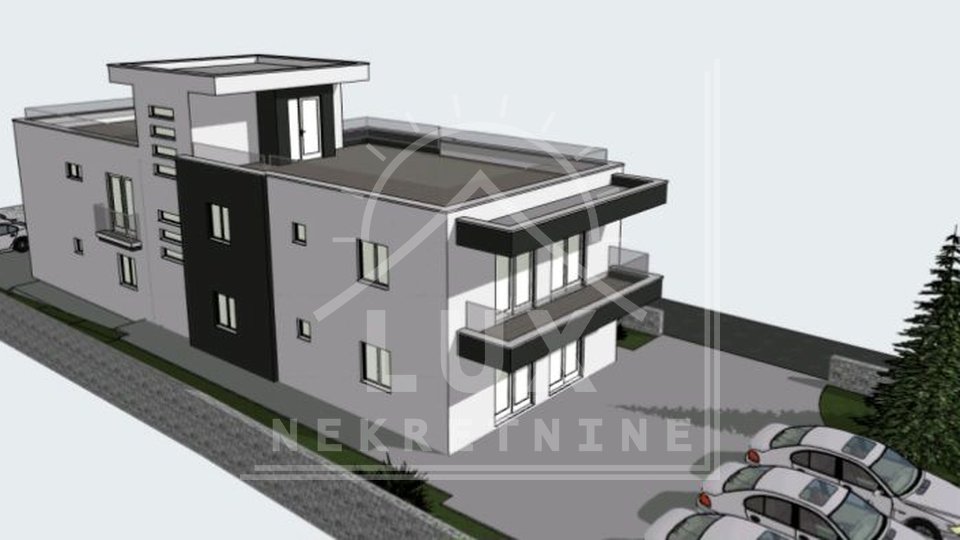 Two-room apartment on the ground floor with a garden, Vrsi (Mulo) NEW CONSTRUCTION