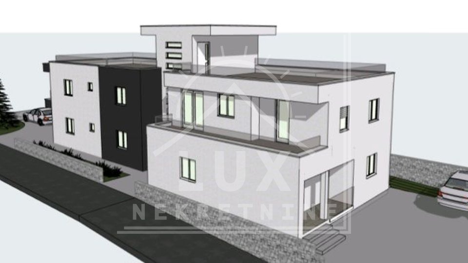 Two-room apartment on the ground floor with a garden, Vrsi (Mulo) NEW CONSTRUCTION