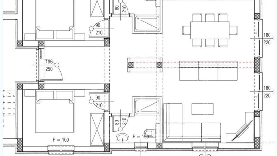 Zweizimmerwohnung im Erdgeschoss mit Garten, Vrsi (Mulo) NEUBAU