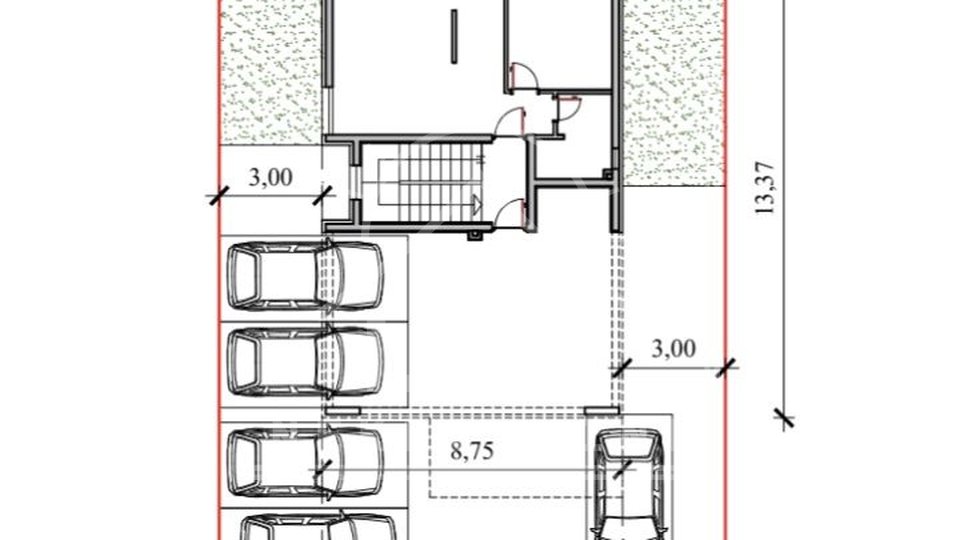 One-bedroom apartment on the ground floor, Petrčane near Zadar, NEWLY BUILT