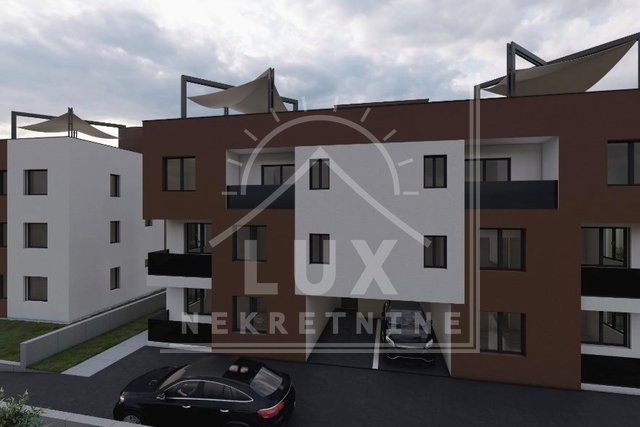 Apartment, two bedrooms, Zadar, Plovanija, new building