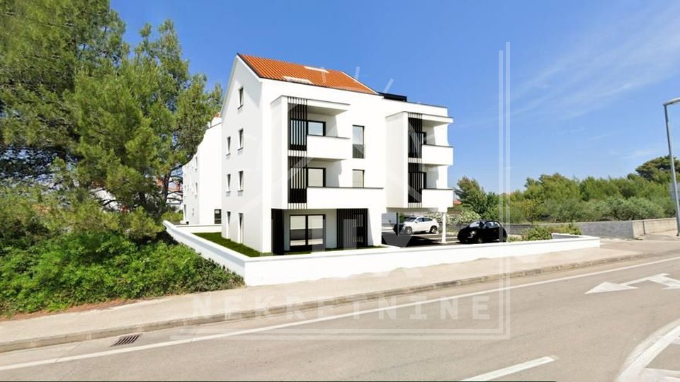 Apartment on the ground floor with a garden, Zadar, Novi Bokanjac, new building